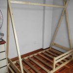Cama Teepee con barandas